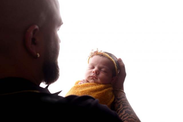 Baby with mother photography